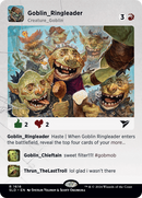 Goblin Ringleader (Borderless) [Secret Lair Drop]