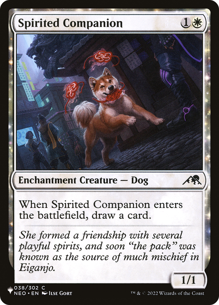 Spirited Companion - [The List]: (enchantment)