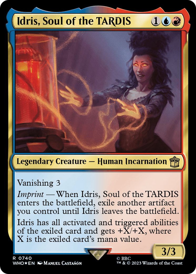 Idris, Soul of the TARDIS (Surge Foil) [Doctor Who] Foil