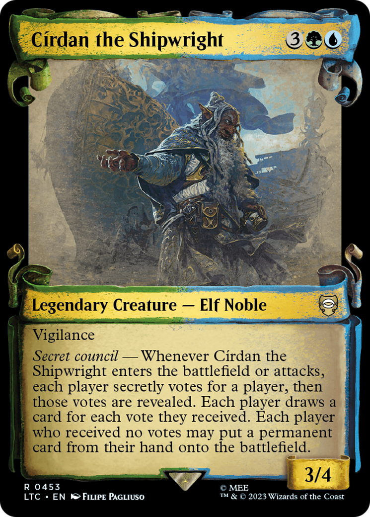 Cirdan the Shipwright (Showcase Scrolls): (Showcase) [Tales of Middle-earth Commander]