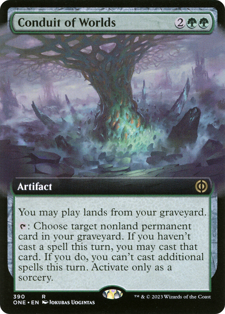 Conduit of Worlds (Extended Art): (Extended Art) [Phyrexia: All Will Be One]