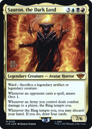 Sauron, the Dark Lord [The Lord of the Rings: Tales of Middle-Earth Prerelease Promos]