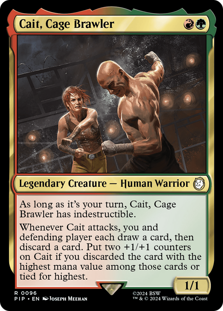 Cait, Cage Brawler - Fallout