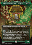 Go-Shintai of Life's Origin (Display Commander) - Thick Stock: (enchantment) (Borderless) [Secret Lair Drop] Foil