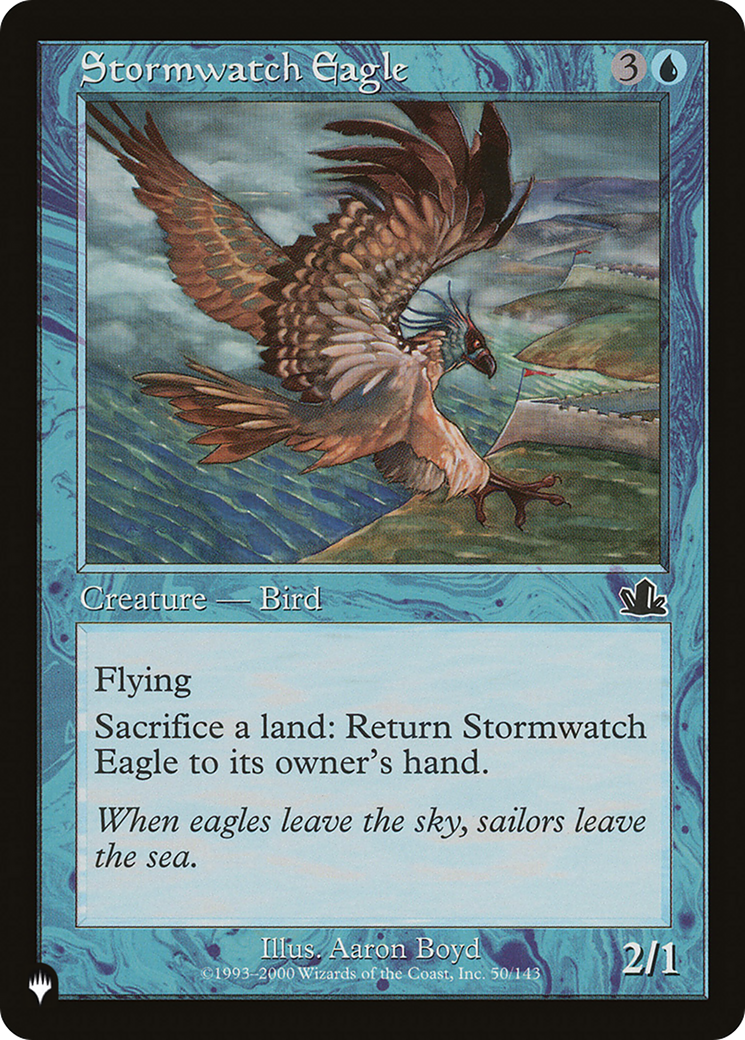 Stormwatch Eagle - [The List]