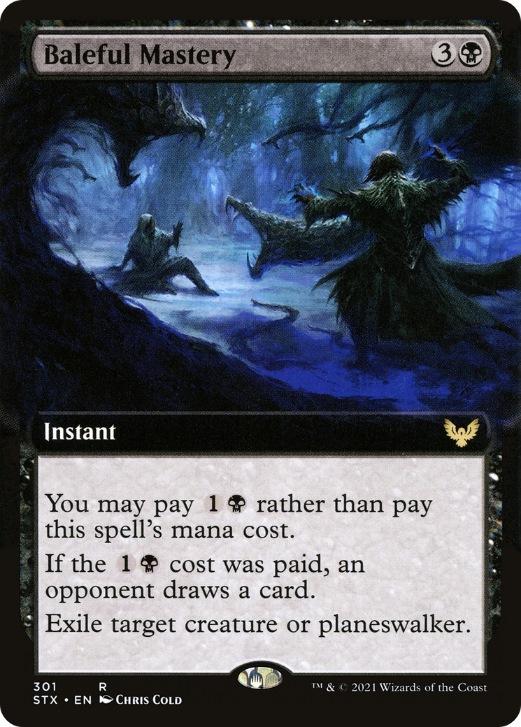 Baleful Mastery (Extended Art) - Strixhaven: School of Mages: (Extended Art)