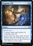 Supreme Will [Commander Legends]