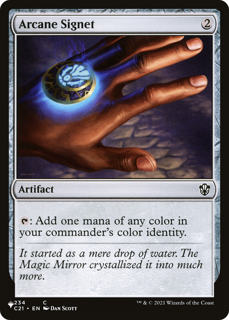 Arcane Signet (C21) - The List