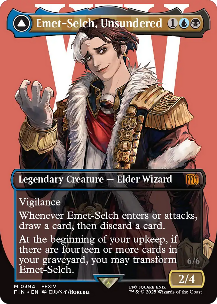 Emet-Selch, Unsundered (Borderless) - FINAL FANTASY