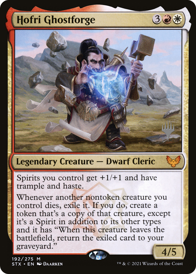 Hofri Ghostforge [Strixhaven: School of Mages Promos]