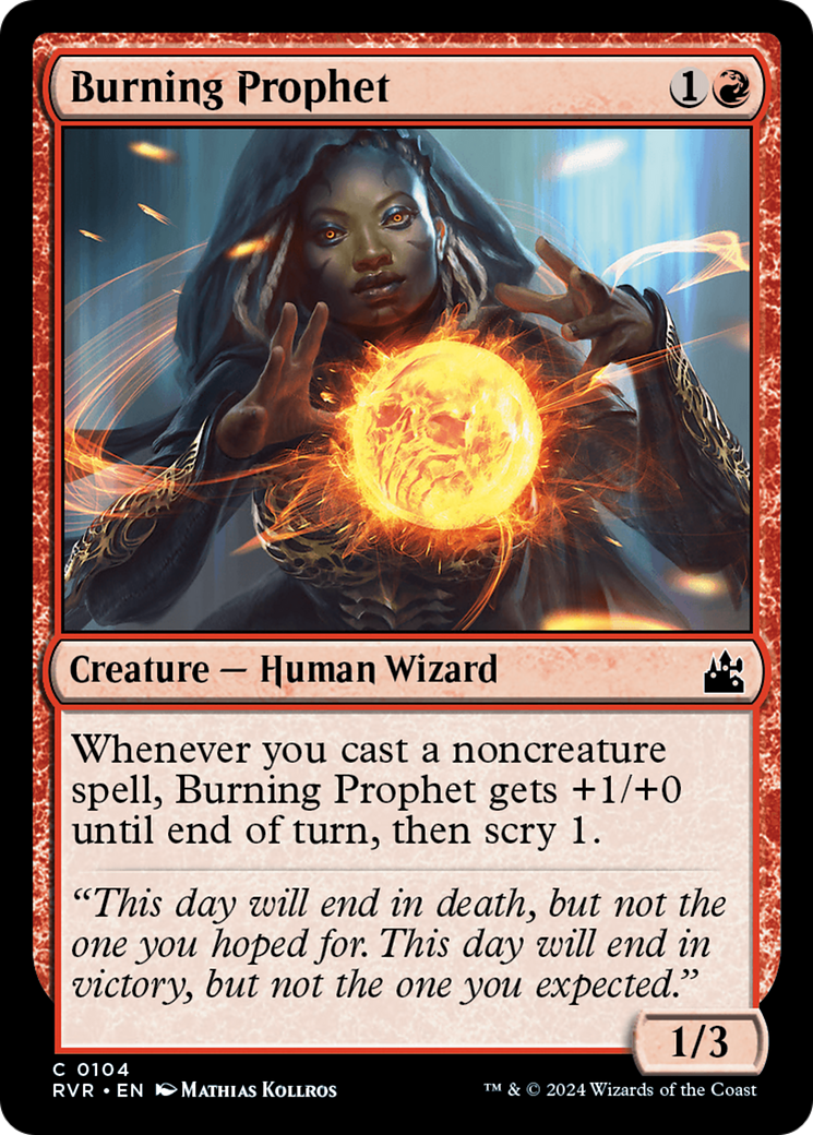 Burning Prophet - Ravnica Remastered