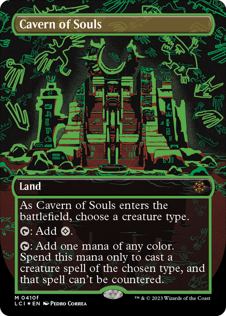 Cavern of Souls (0410f) (Borderless) - The Lost Caverns of Ixalan Foil