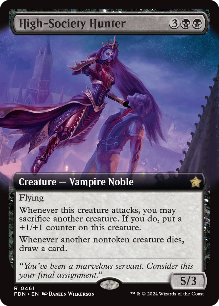 High-Society Hunter (Extended Art): (Extended Art) [Foundations]