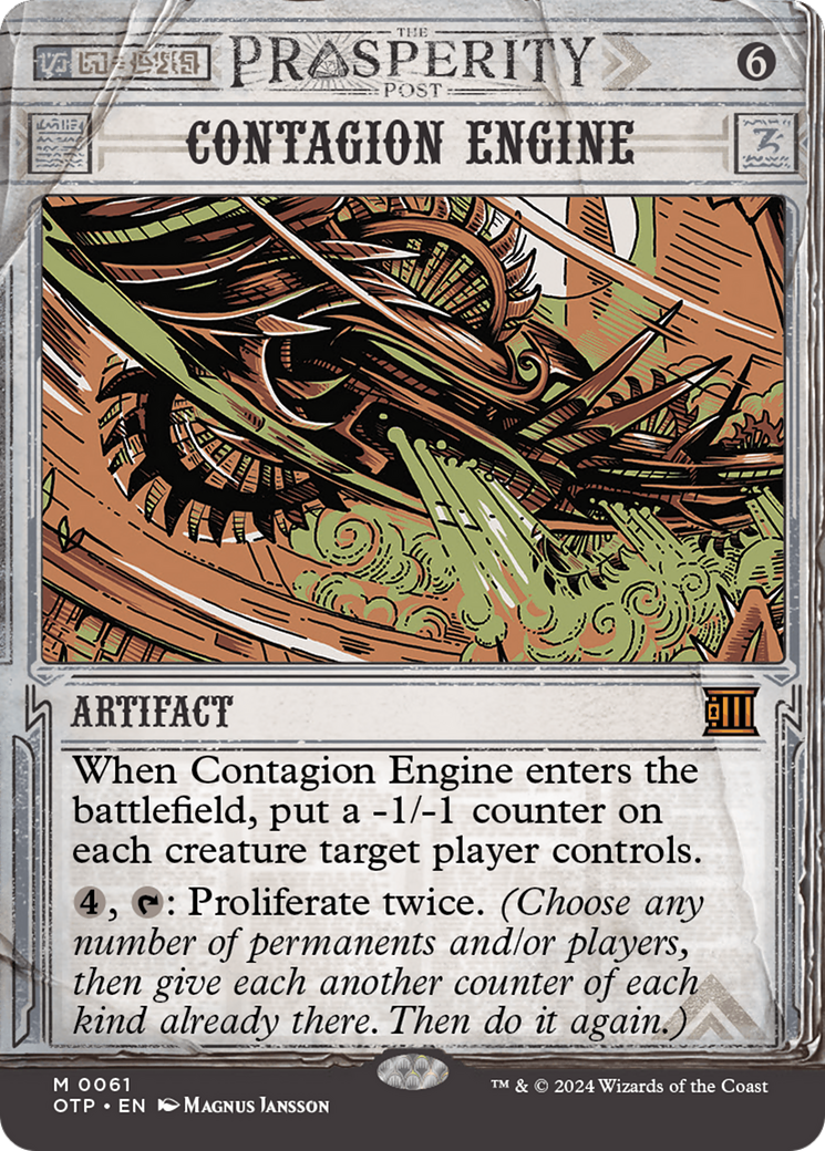 Contagion Engine: (Showcase) (Borderless) [Breaking News]