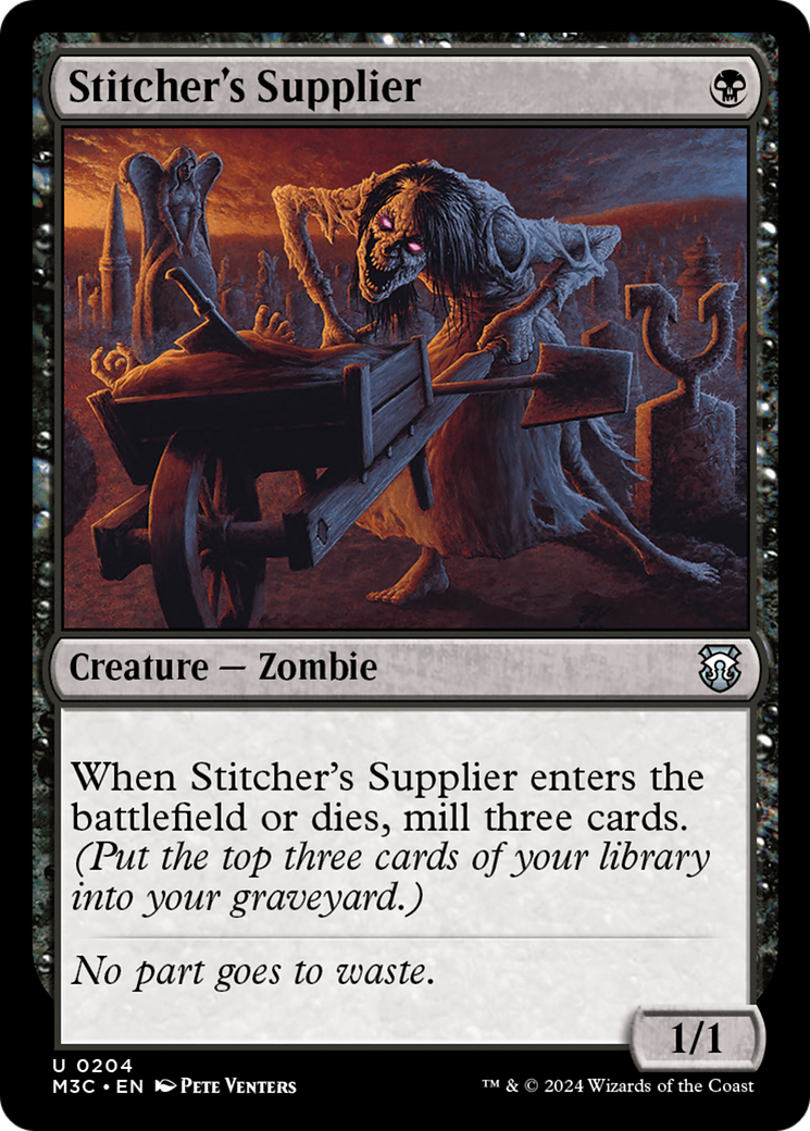 Stitcher's Supplier - [Modern Horizons 3 Commander]
