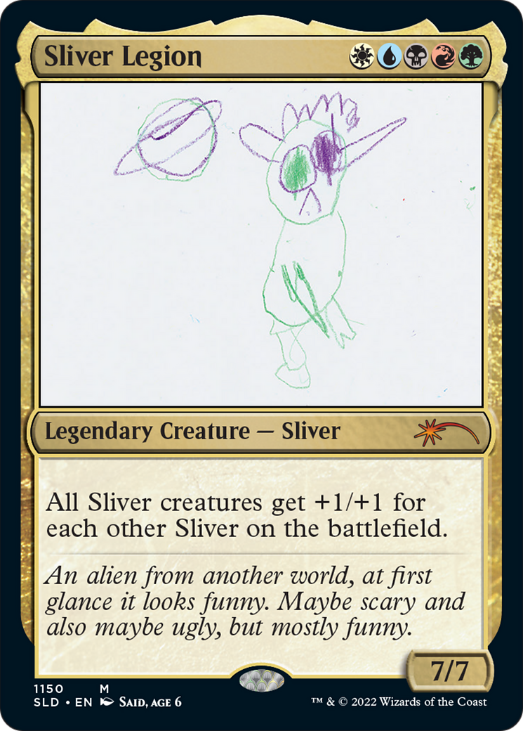 Sliver Legion (1150) [Secret Lair Drop]