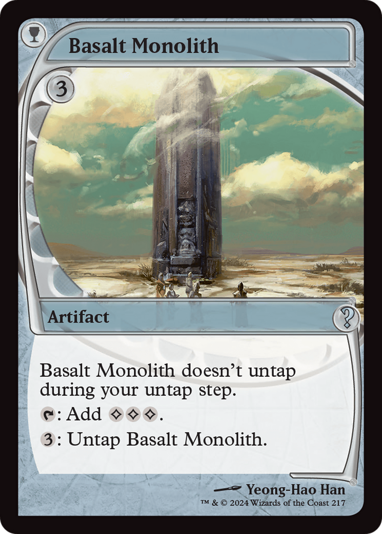 Basalt Monolith (Future Sight) - Mystery Booster 2
