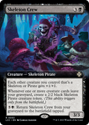 Skeleton Crew (Extended Art) - [The Lost Caverns of Ixalan Commander]: (Extended Art)