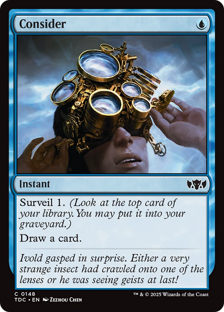 Consider [Commander: Tarkir: Dragonstorm]