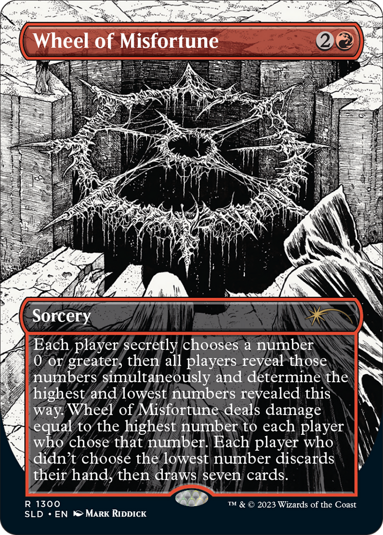 Wheel of Misfortune [Secret Lair Drop] (Borderless)