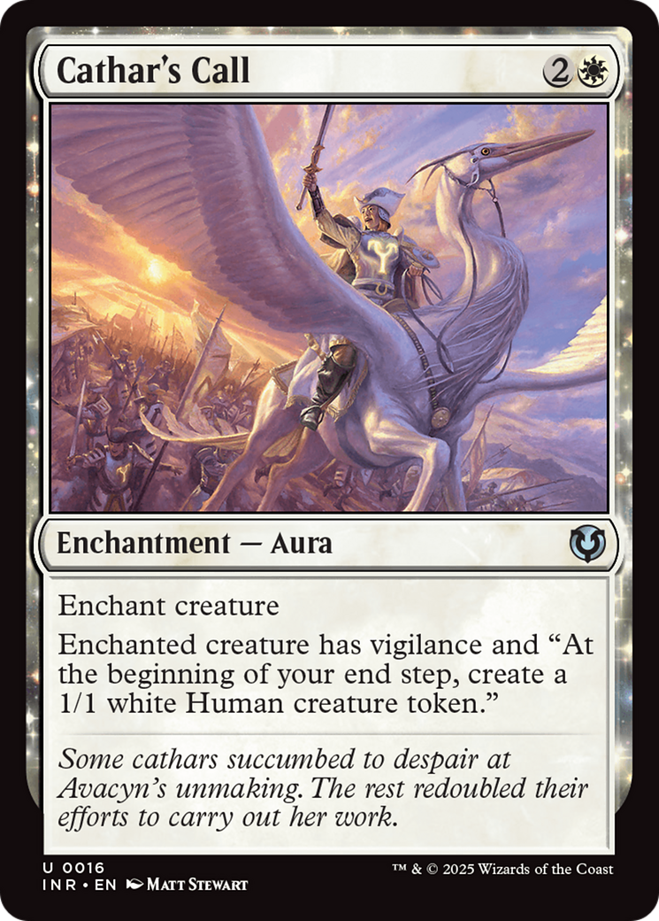 Cathar's Call - Innistrad Remastered: (enchantment)