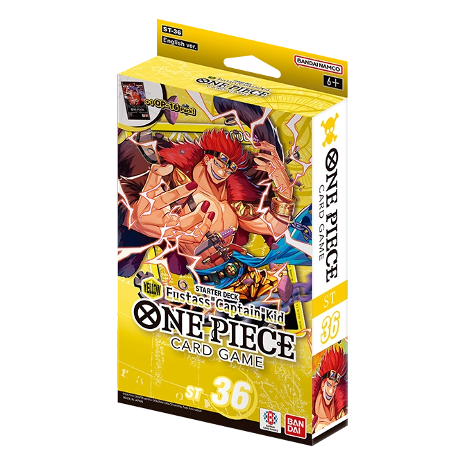 Starter Deck 36: YELLOW Eustass ”Captain” Kid - One Piece