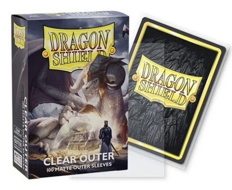 Dragon Shield Standard Matte Clear Outer (100ct)