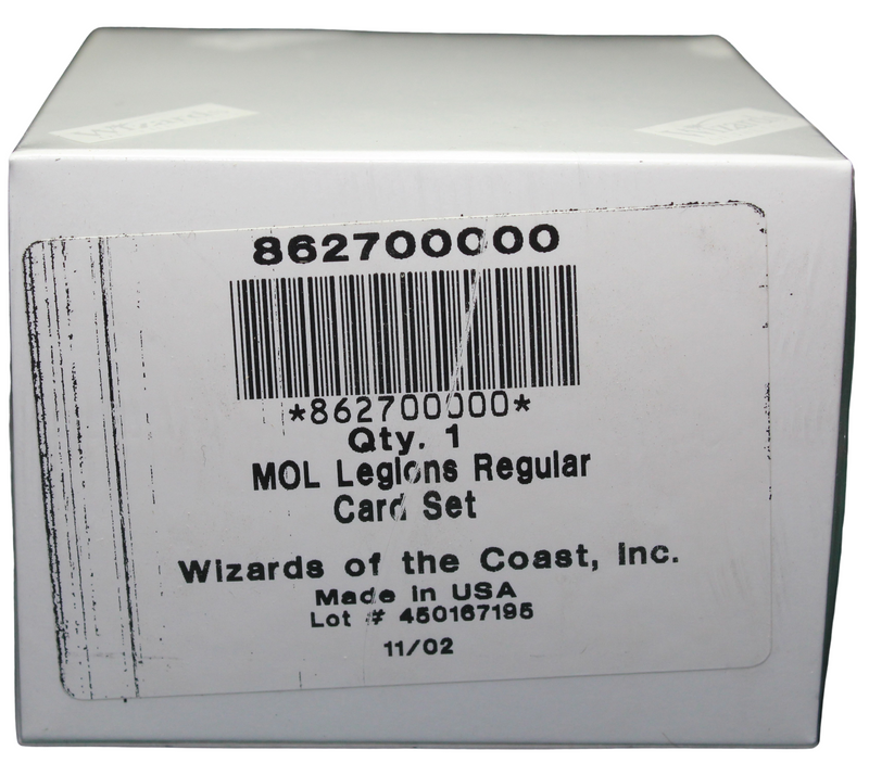 Legions MOL Regular Complete Set Factory Sealed MTG Magic the Gathering