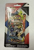 Sealed Pokemon w/ Sun & Moon Cosmic Eclipse Blister 2 Pack w/ Pin