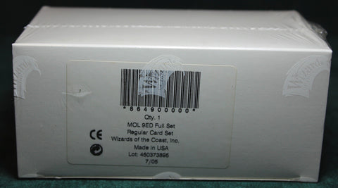 9th Edition MOL Regular Complete Set Factory Sealed MTG Magic the Gathering