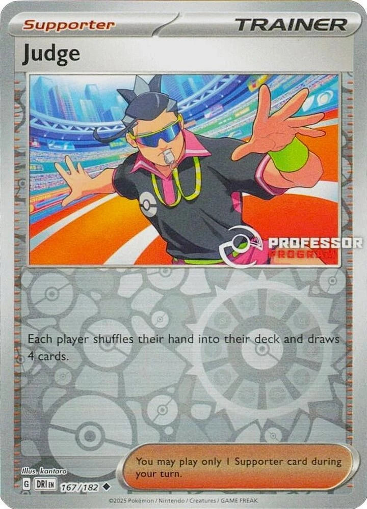Judge 167/182 [Professor Program Promos]  - Reverse Holofoil