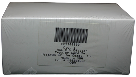 8th Edition MOL Regular Complete Set Factory Sealed MTG Magic the Gathering