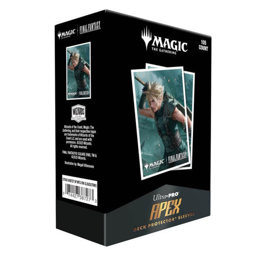 Ultra Pro Magic Apex Sleeves - Final Fantasy - Cloud, Planet's Champion