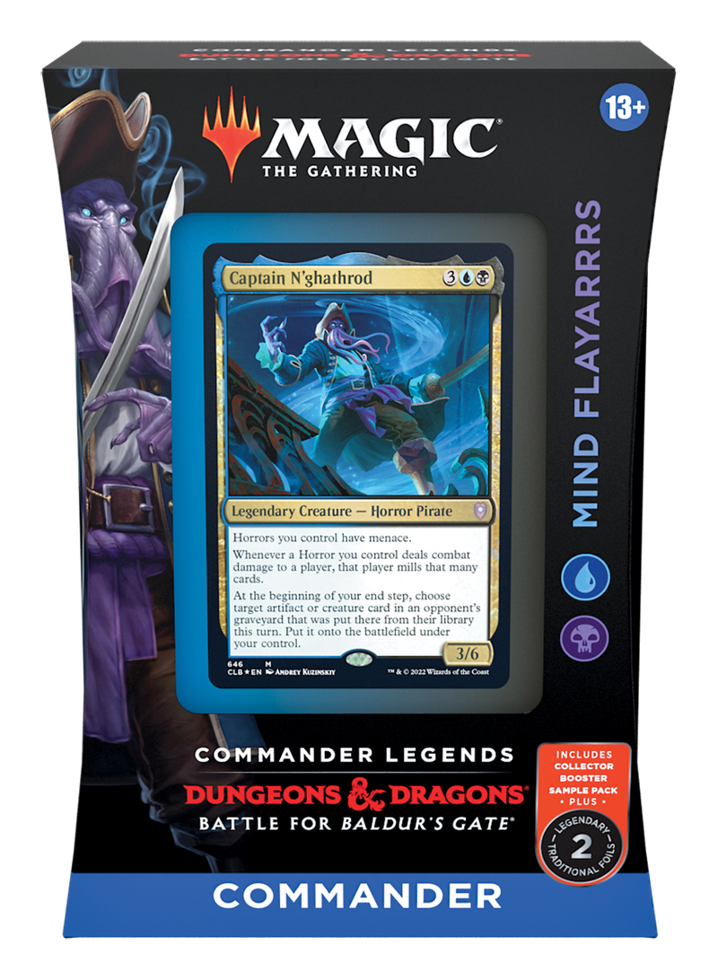 Commander Legends: Battle for Baldur's Gate - Commander Deck (Mind Fla Commander Legends: Battle for Baldur's Gate - Commander Deck (Mind Fla
