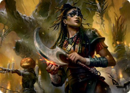 mtg innistrad midnight hunt art cards Harvesttide Sentry Art Card [Innistrad: Midnight Hunt Art Series]