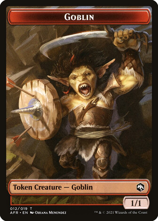 Lost Mine of Phandelver // Goblin Double-Sided Token [Dungeons & Drago Lost Mine of Phandelver // Goblin Double-Sided Token [Dungeons & Drago