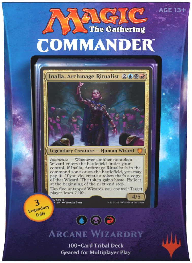 Commander 2017 - Commander Deck (Arcane Wizardry) Commander 2017 - Commander Deck (Arcane Wizardry)