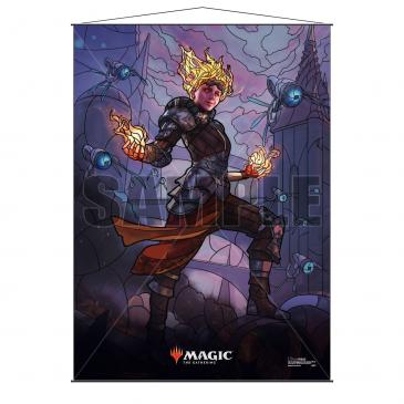 Stained Glass Planeswalkers Wall Scroll : Chandra