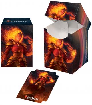 Chandra, Heart of Fire [M21] PRO 100+ Deck Box