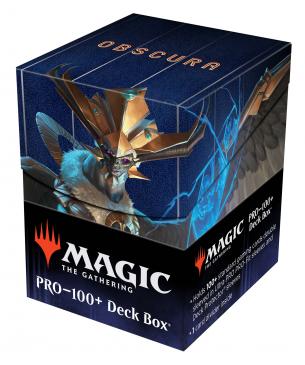 Streets of New Capenna 100+ Deck Box V1 featuring Obscura for Magic: The Gathering