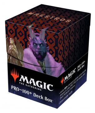 Streets of New Capenna 100+ Deck Box V2 featuring Maestros for Magic: The Gathering
