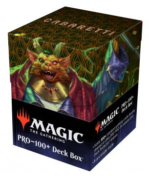 Streets of New Capenna 100+ Deck Box V4 featuring Cabaretti for Magic: The Gathering