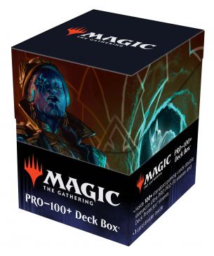 Streets of New Capenna 100+ Deck Box A featuring Kamiz, Obscura Oculus for Magic: The Gathering