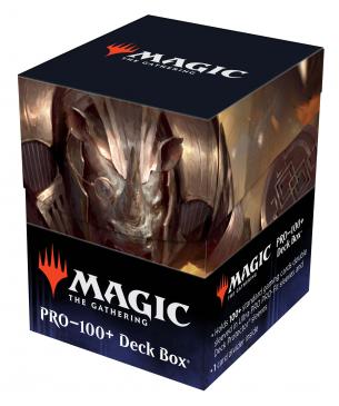 Streets of New Capenna 100+ Deck Box E featuring Perrie, the Pulverizer for Magic: The Gathering