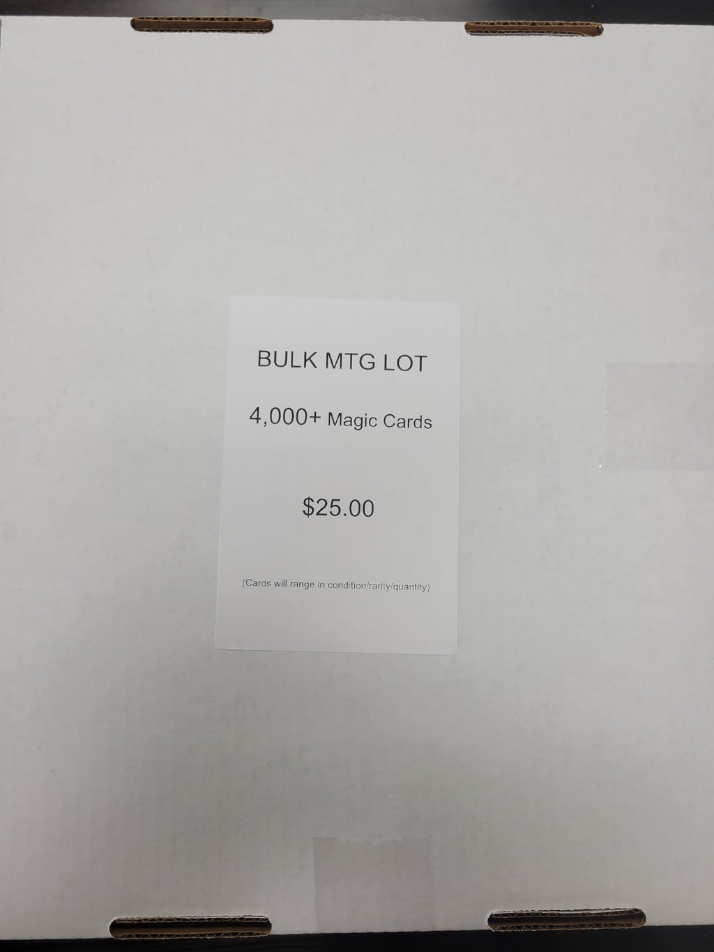 4,000+ MTG Bulk Lot 4,000+ MTG Bulk Lot