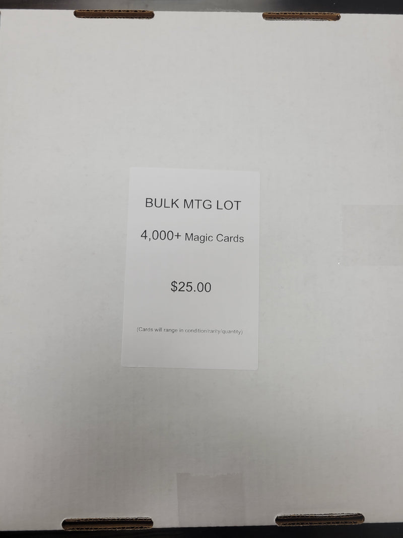 4,000+ MTG Bulk Lot 4,000+ MTG Bulk Lot