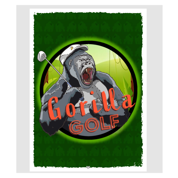 Spanky's Card Shop [Gorilla Golf] Art Sleeves Brushed 100 Standard