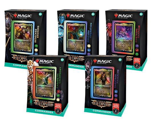 Streets of New Capenna Commander Deck (Set of 5)
