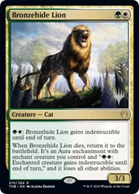 Bronzehide Lion [Promo Pack: Theros Beyond Death]