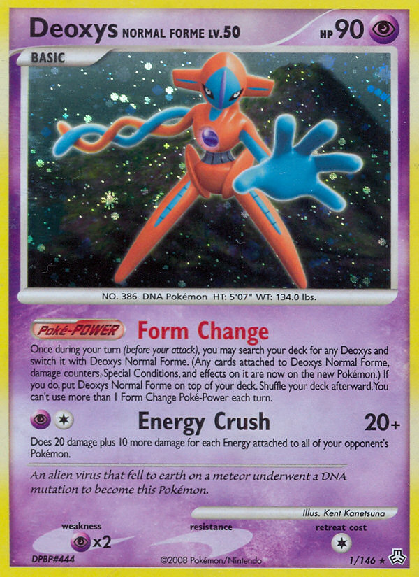 Deoxys Normal Forme (1/146) [Diamond & Pearl: Legends Awakened]